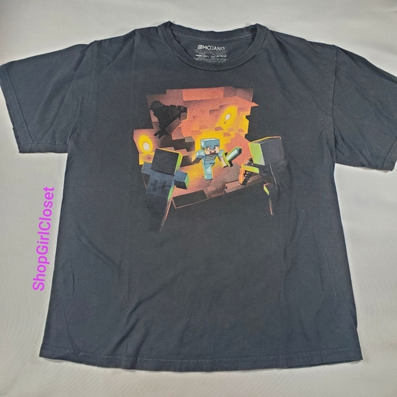 Minecraft Tee Boys size XL